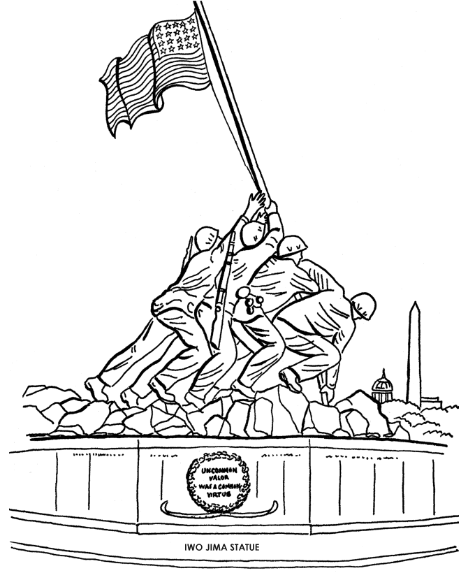 Memorial Day Coloring Pages To Print