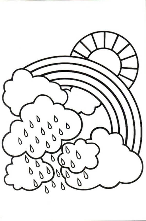 Download 35 Free Printable Rainy Day Coloring Pages