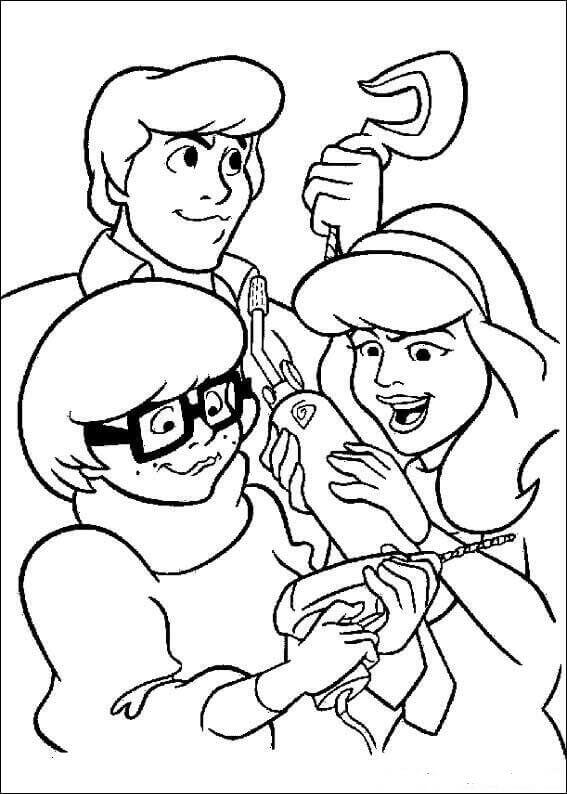 30 Free Printable Scooby Doo Coloring Pages