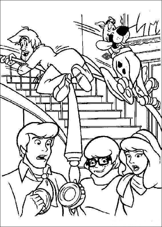 Scooby Doo Coloring Pictures To Print