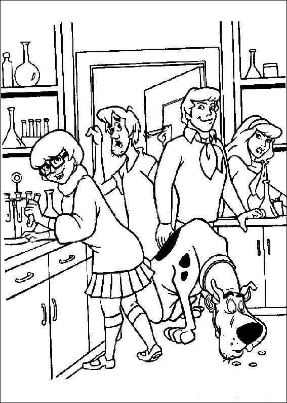 Scooby Doo Coloring Sheets To Print