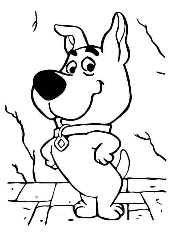 Scrappy From Scooby Doo Coloring Pages