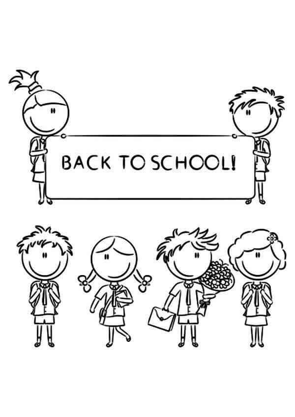 Back To School Coloring Pages Printable