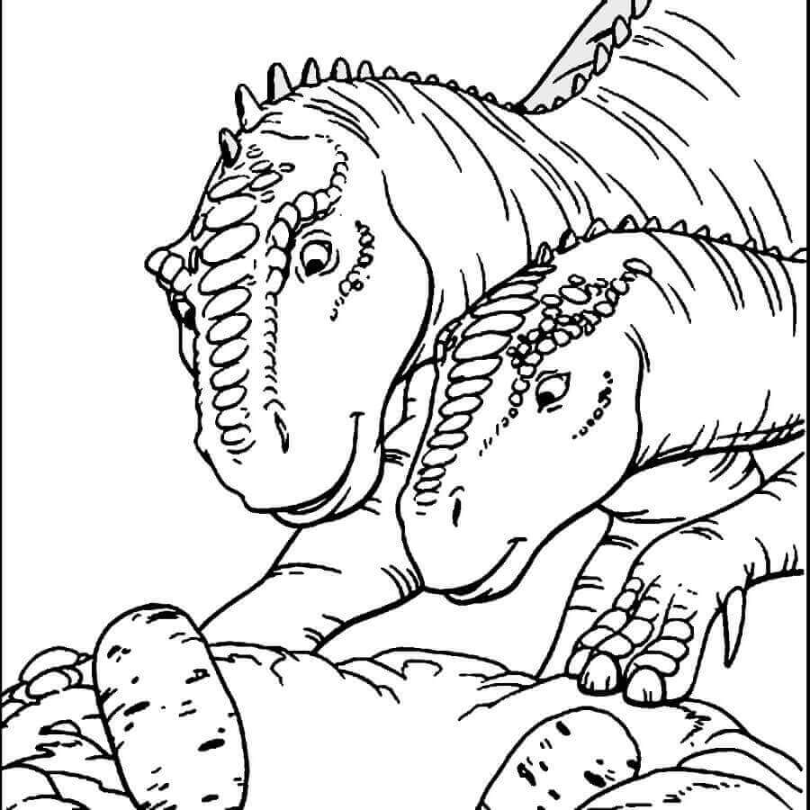 free printable jurassic world coloring pages