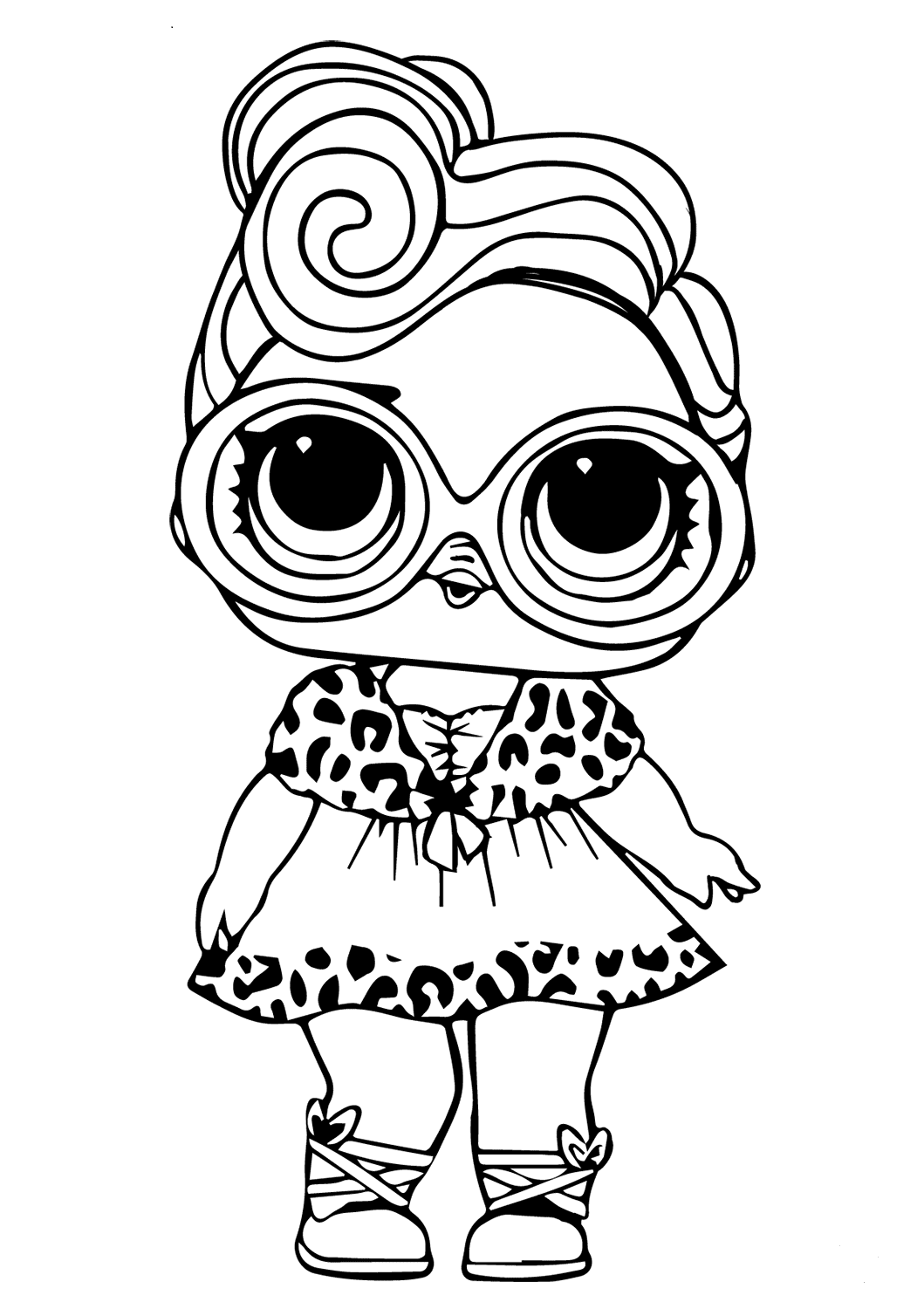 Lol Doll Printable Coloring Pages Customize And Print