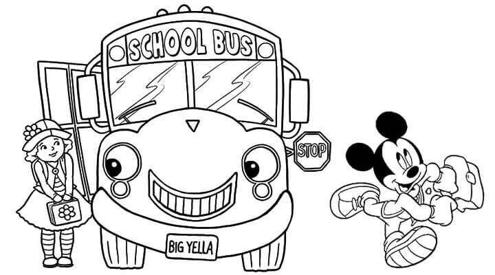 Free Printable School Coloring Pages