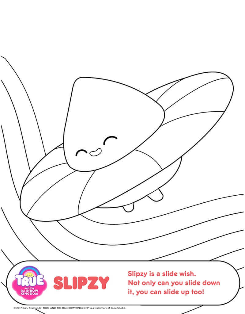 Free Printable True and The Rainbow Kingdom Coloring Pages