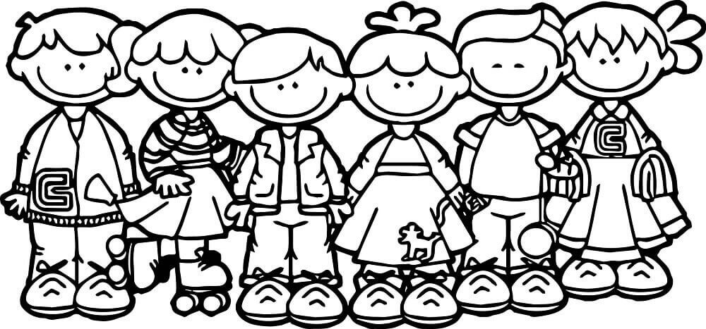 Happy Childrens Day Coloring Images Printable