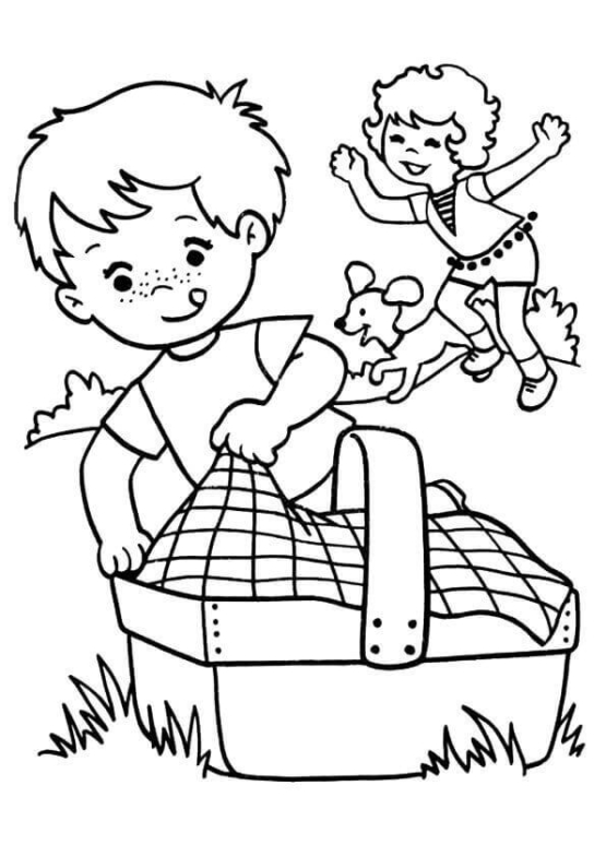 15 Free Printable Children's Day Coloring Pages