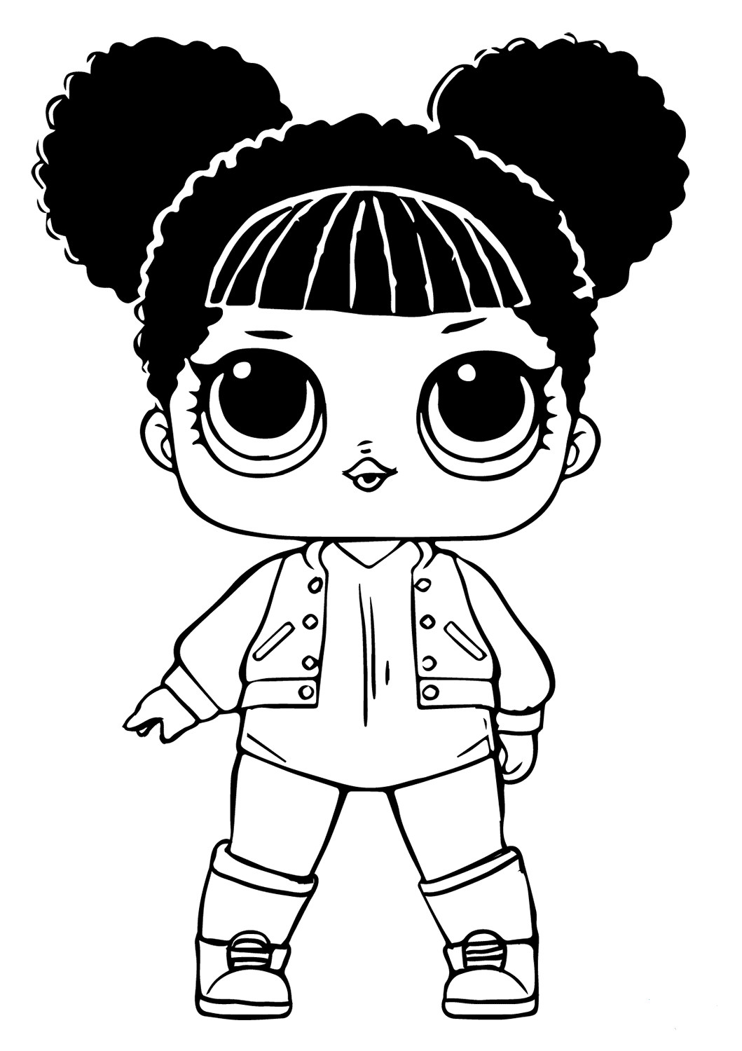 40 Free Printable Lol Surprise Dolls Coloring Pages