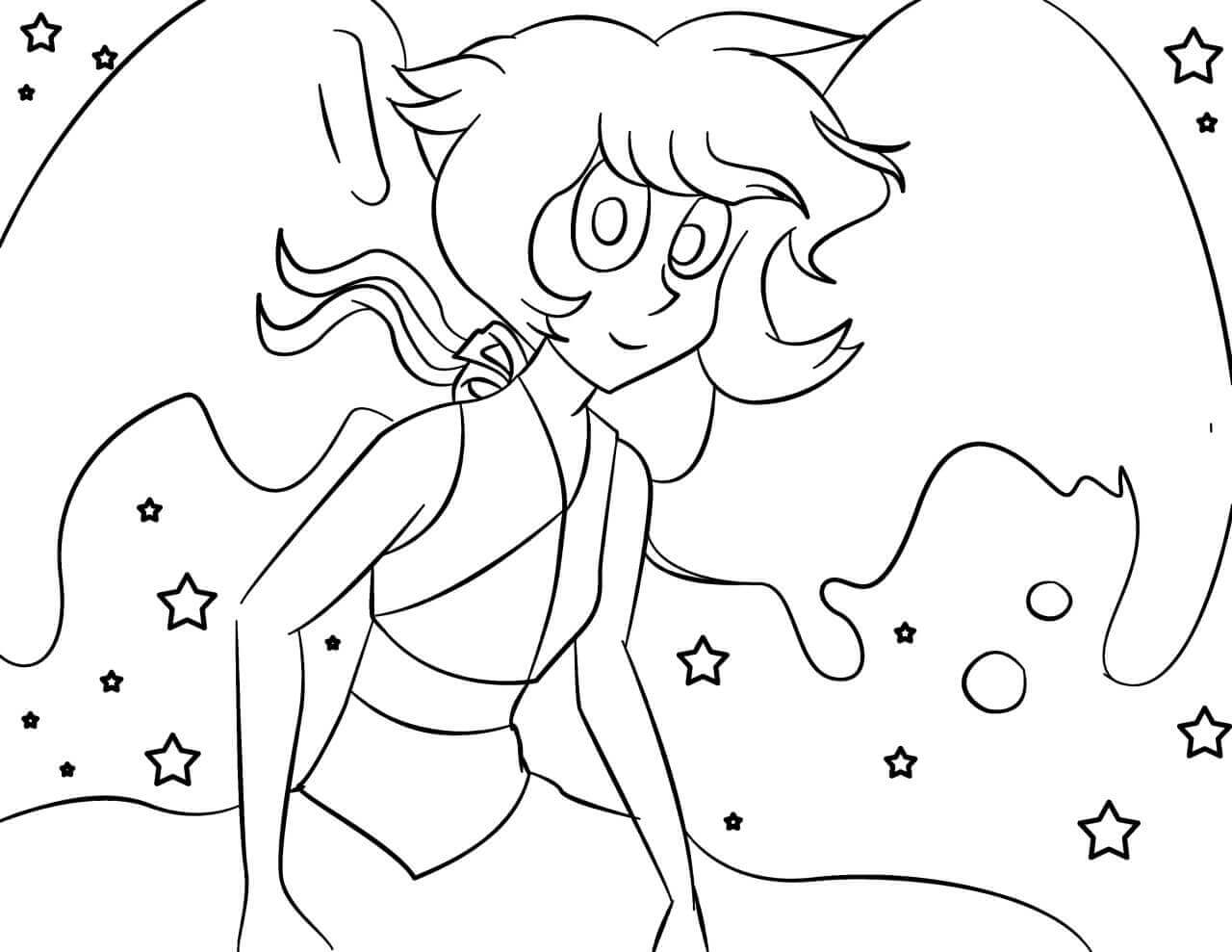 Lapis Lazuli From Steven Universe Coloring Pages