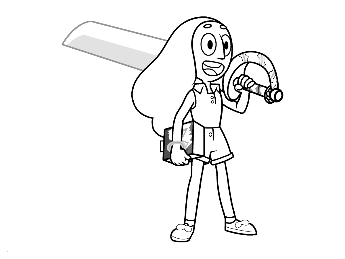 Steven Universe Coloring Pages Connie Maheswaran
