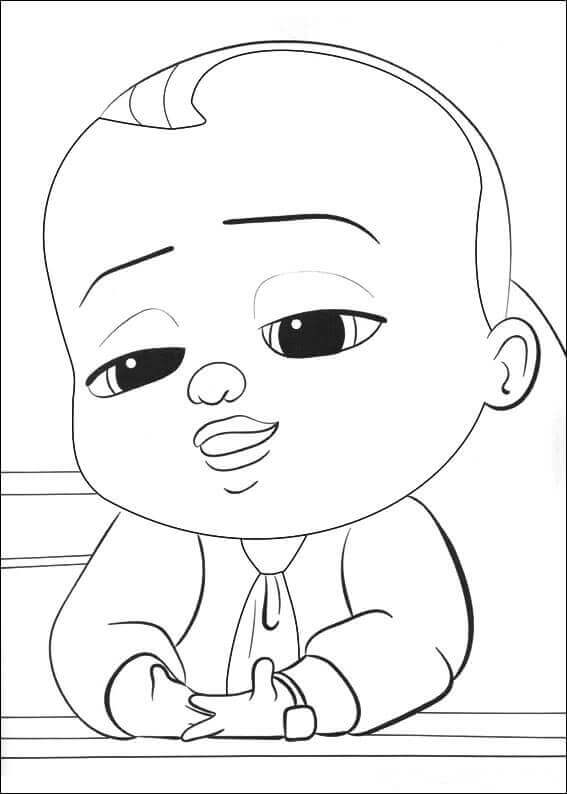 The Boss Baby Coloring Images