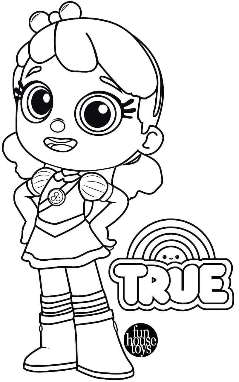 15 Free Printable True And The Rainbow Kingdom Coloring Pages