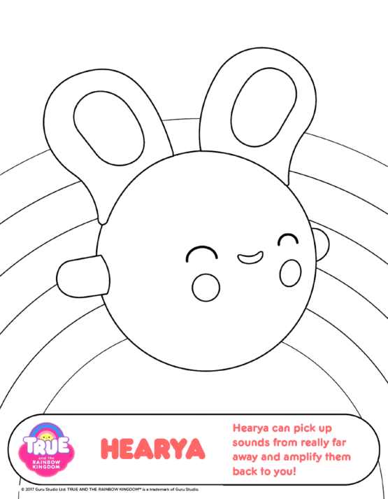 15 Free Printable True And The Rainbow Kingdom Coloring Pages