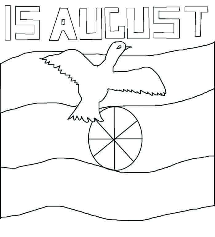 15th August Coloring Sheet