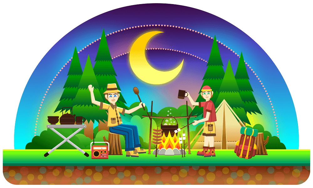 Camping Clipart