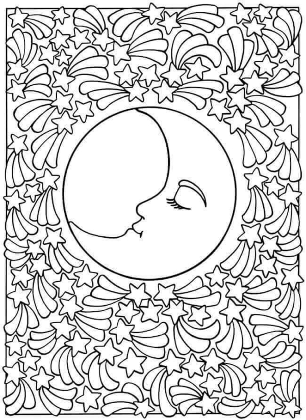 Free Printable Eclipse Coloring Pages (Solar And Lunar Eclipse)