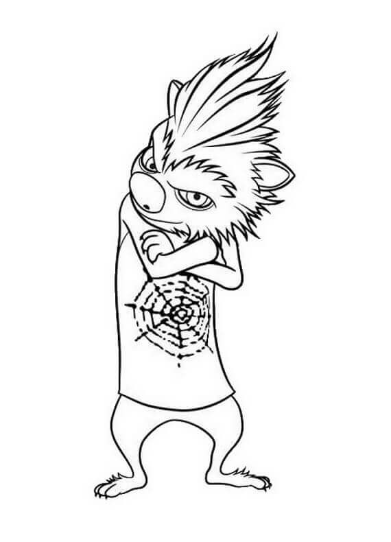 Hotel T3 Coloring Pages Wally