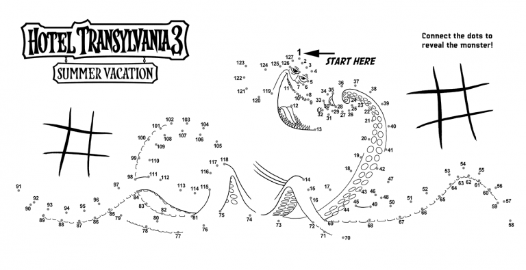 Free Printable Hotel Transylvania 3 Coloring Pages