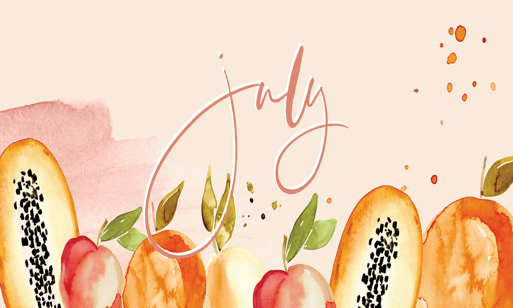 July Clipart