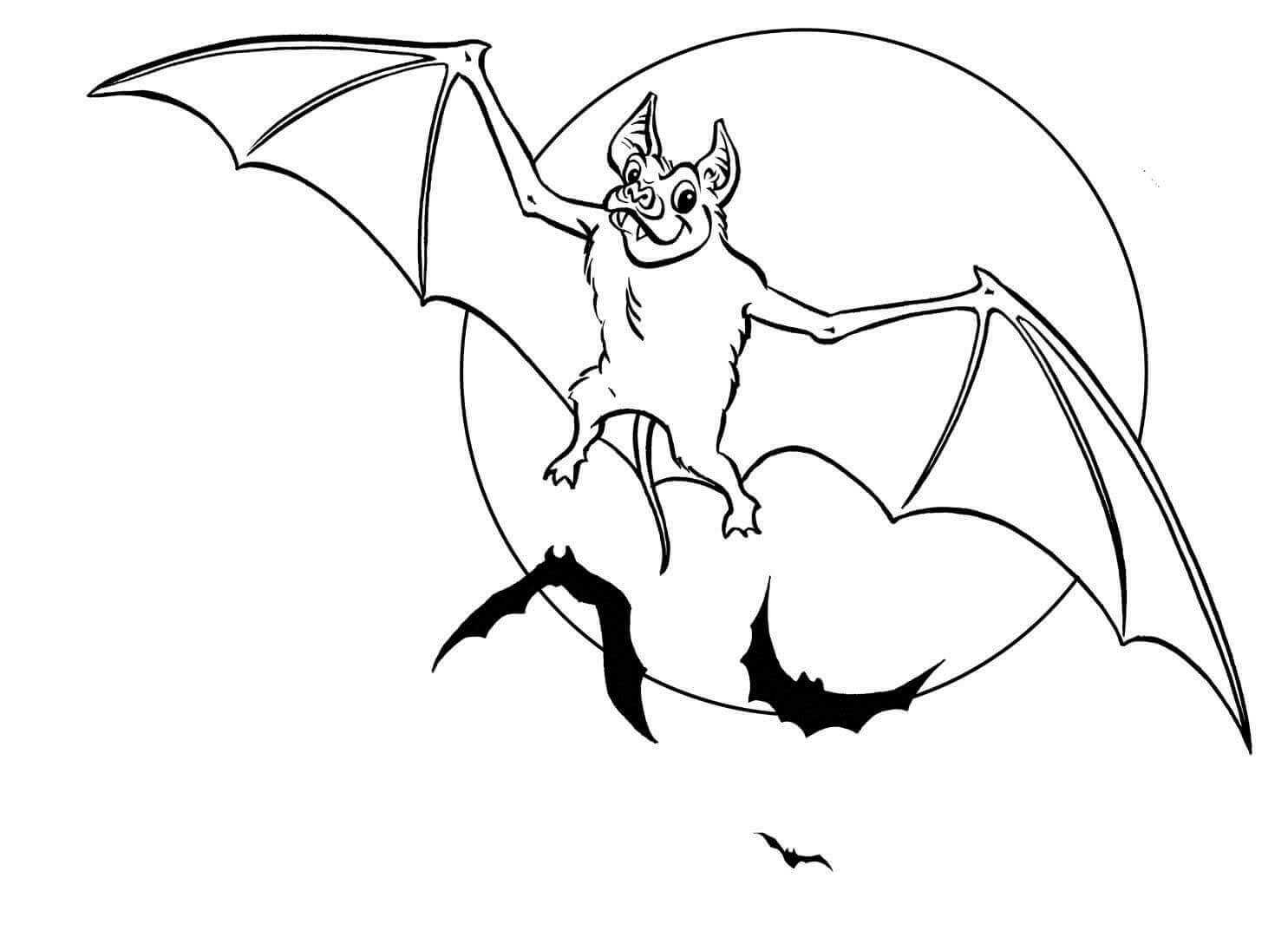 Bat Coloring Pages