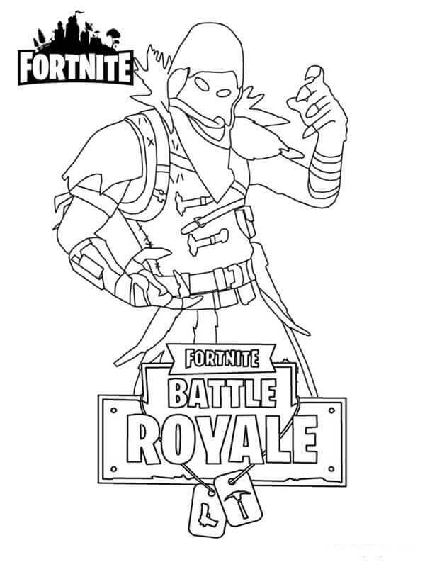 coloring pages fortnite raven - fortnite rex coloring pages