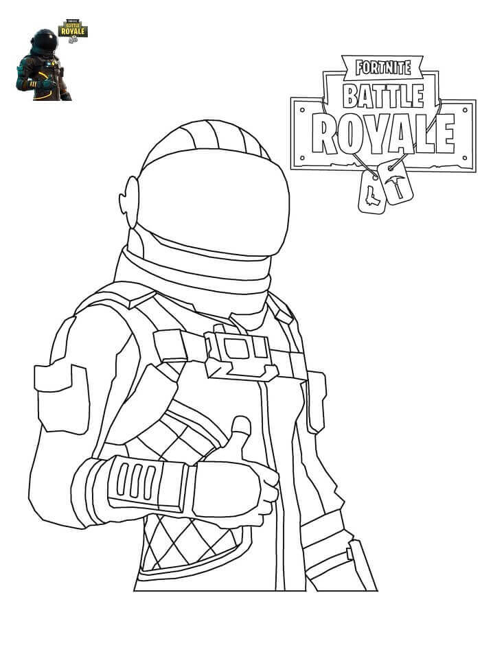 34 Free Printable Fortnite Coloring Pages