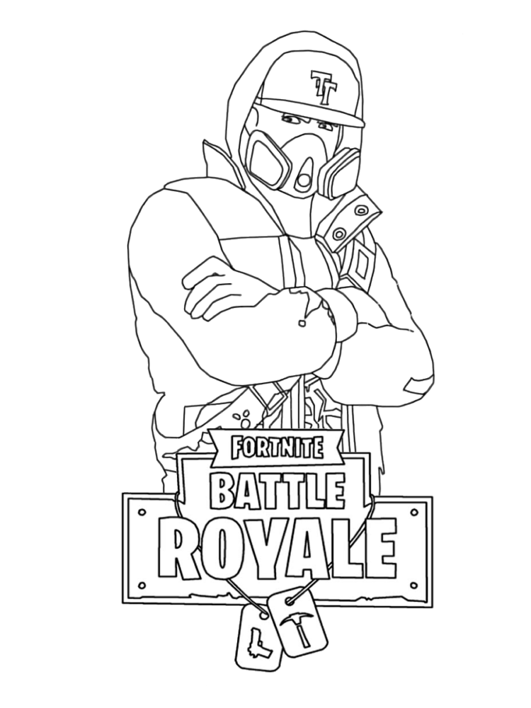 34 Free Printable Fortnite Coloring Pages