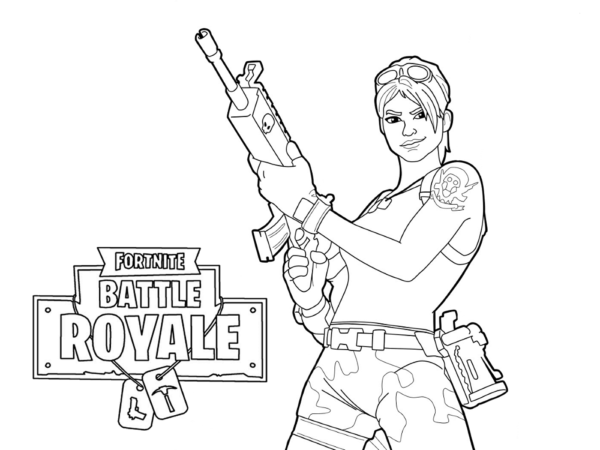 34 Free Printable Fortnite Coloring Pages