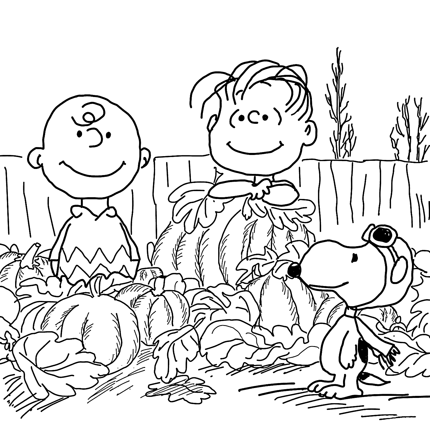 30 Free Printable Pumpkin Coloring Pages