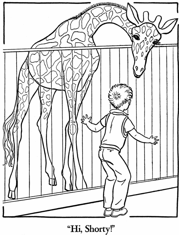 Free Printable Zoo Animals Coloring Pages