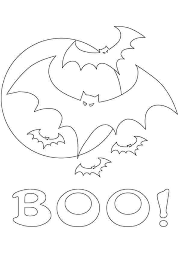 30 Free Bat Coloring Pages Printable