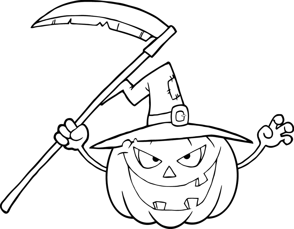 Jack O Lantern Coloring Pages