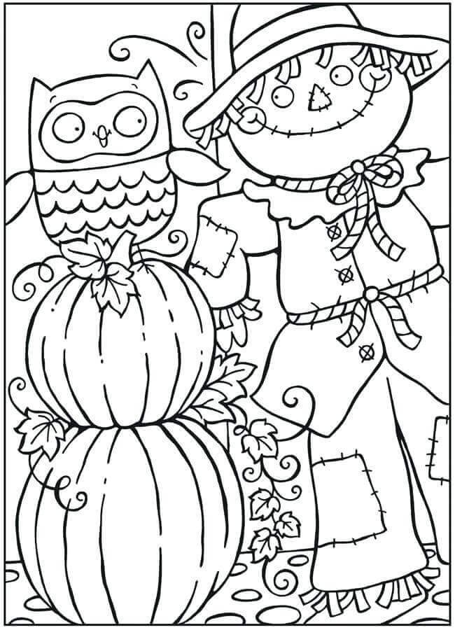 Pumpkin Coloring Printable