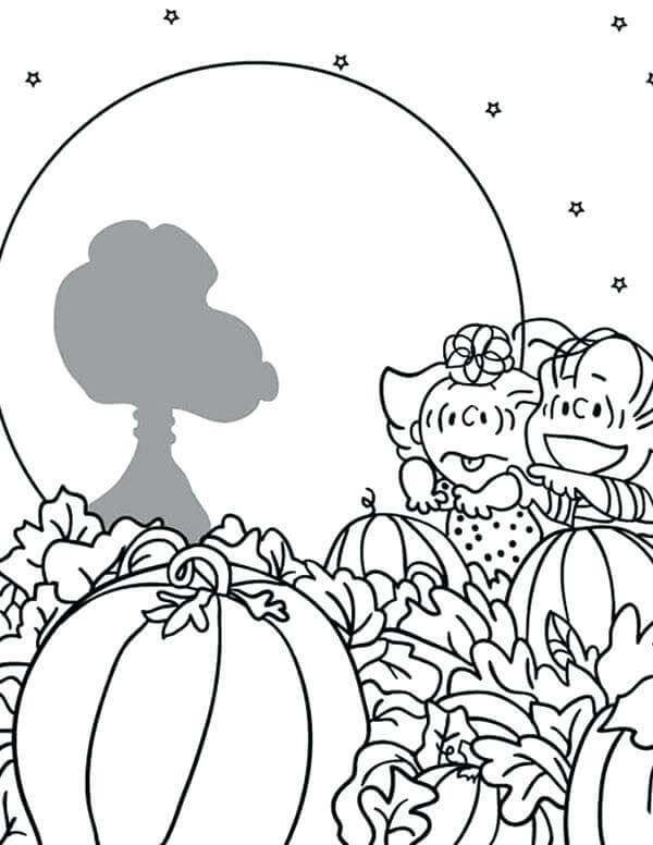 Pumpkin Patch Coloring Sheets