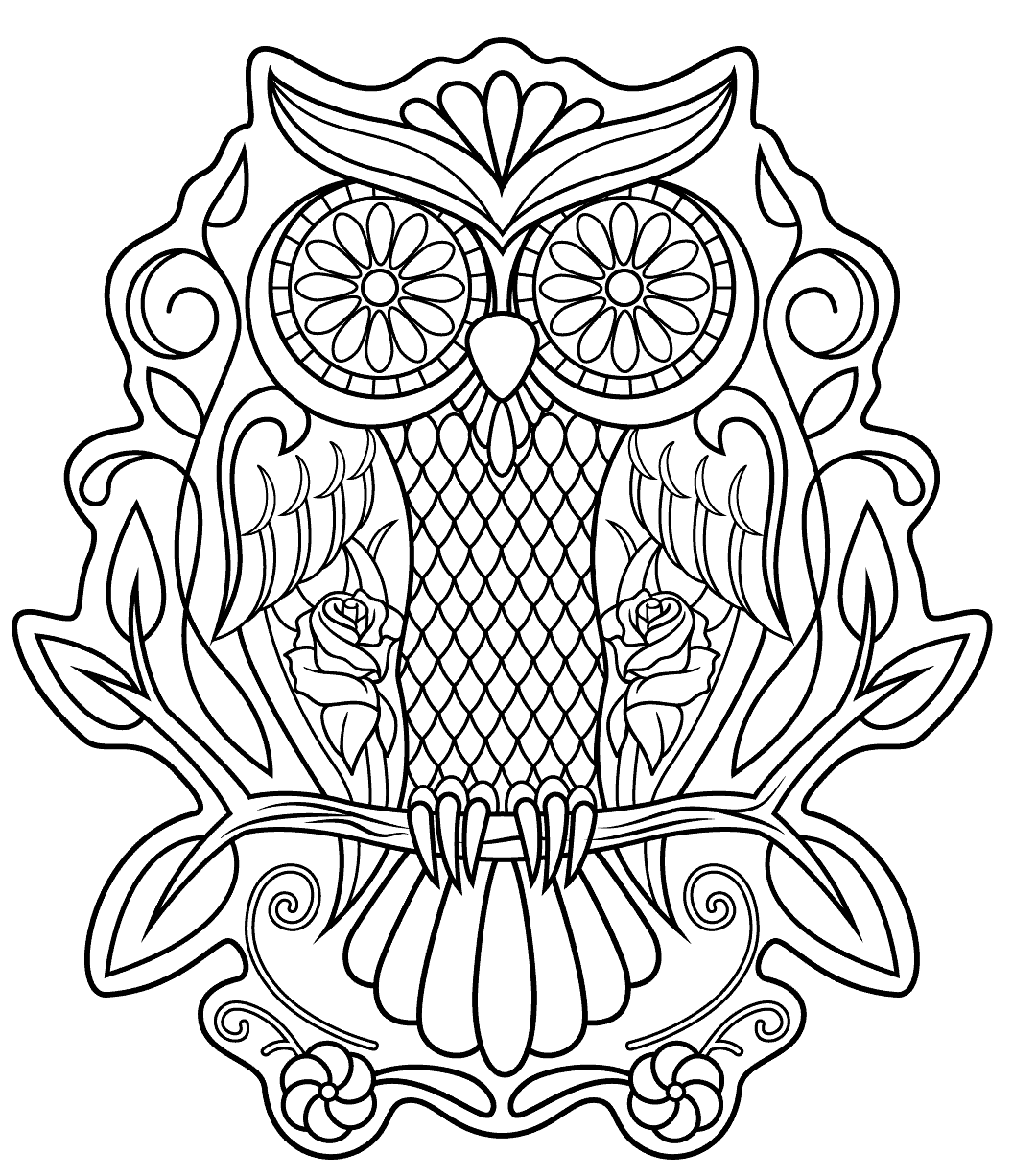 Sugar Skull Coloring Images