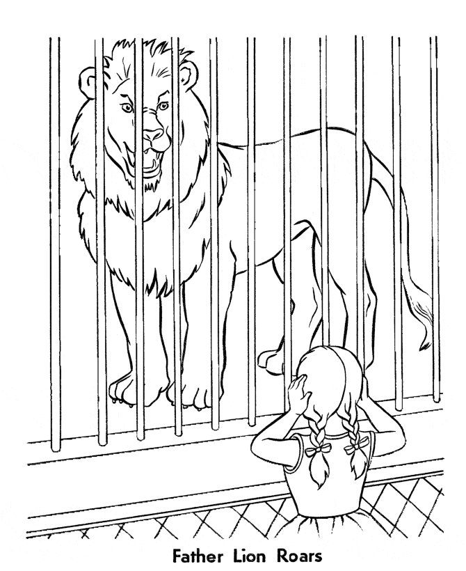 Zoo Coloring Pages PDF
