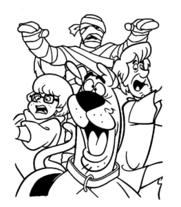 Coloring Pages Of Mummy