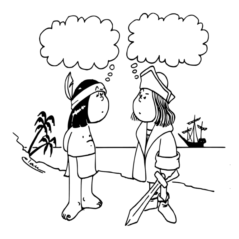 20 Free Printable Columbus Day Coloring Pages