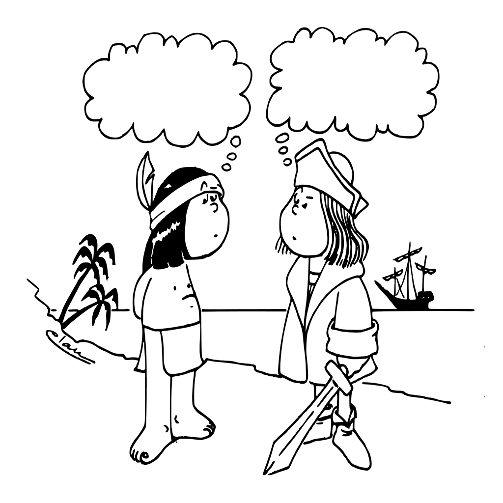 Columbus Day Coloring Pages For Preschoolers