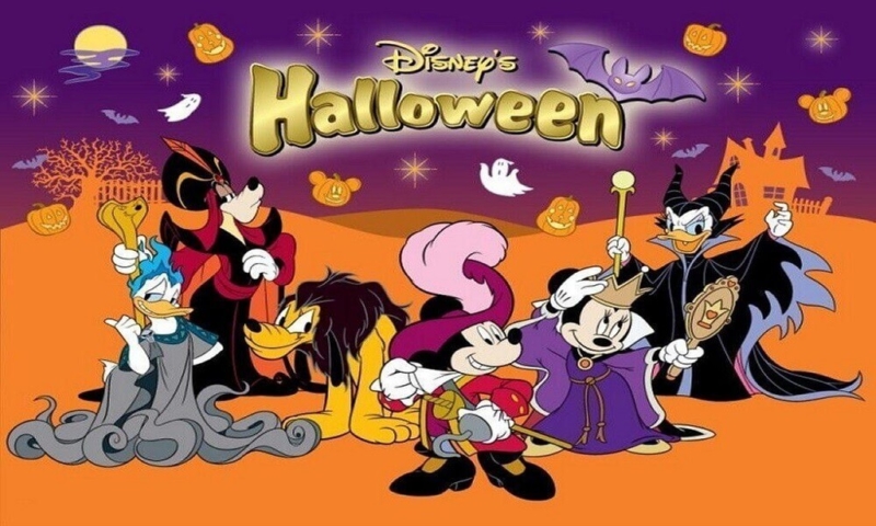30 Free Printable Disney Halloween Coloring Pages