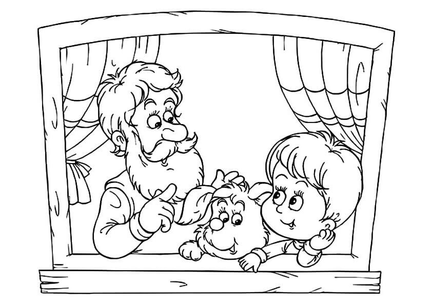 Free Grandparents Day Coloring Sheets