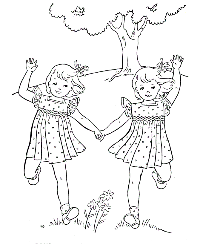 Free October Coloring Pages International Day Of The Girl