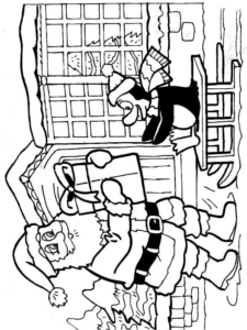 Free Printable Santa Claus Coloring Pages