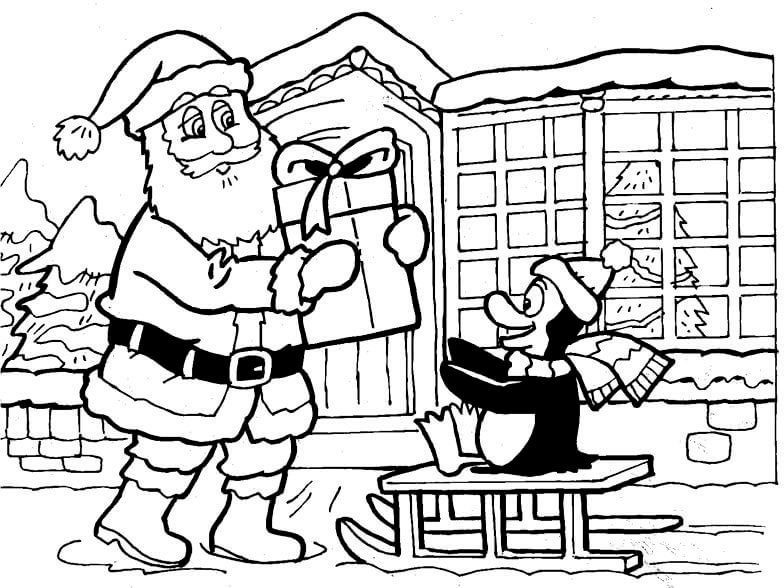 Free Printable Santa Claus Coloring Pages