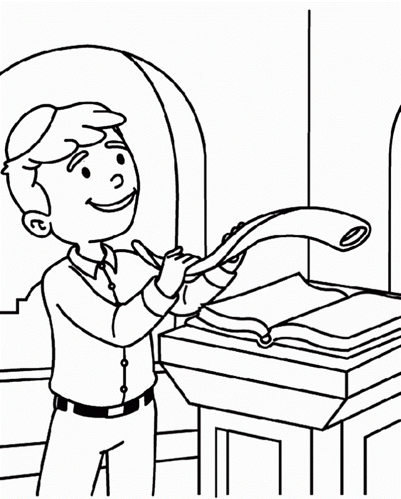 20 Free Printable Rosh Hashanah - Free Rosh Hashanah Coloring Sheets 800x996 