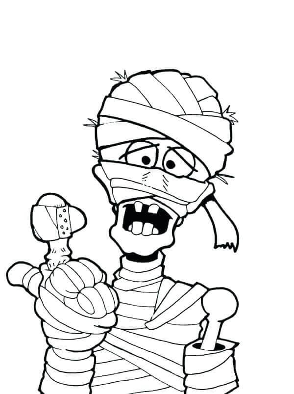 47 Mummy Coloring Pages Gif Infortant Document