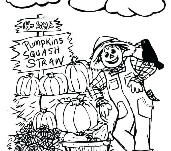 20 Free Printable October Coloring Pages