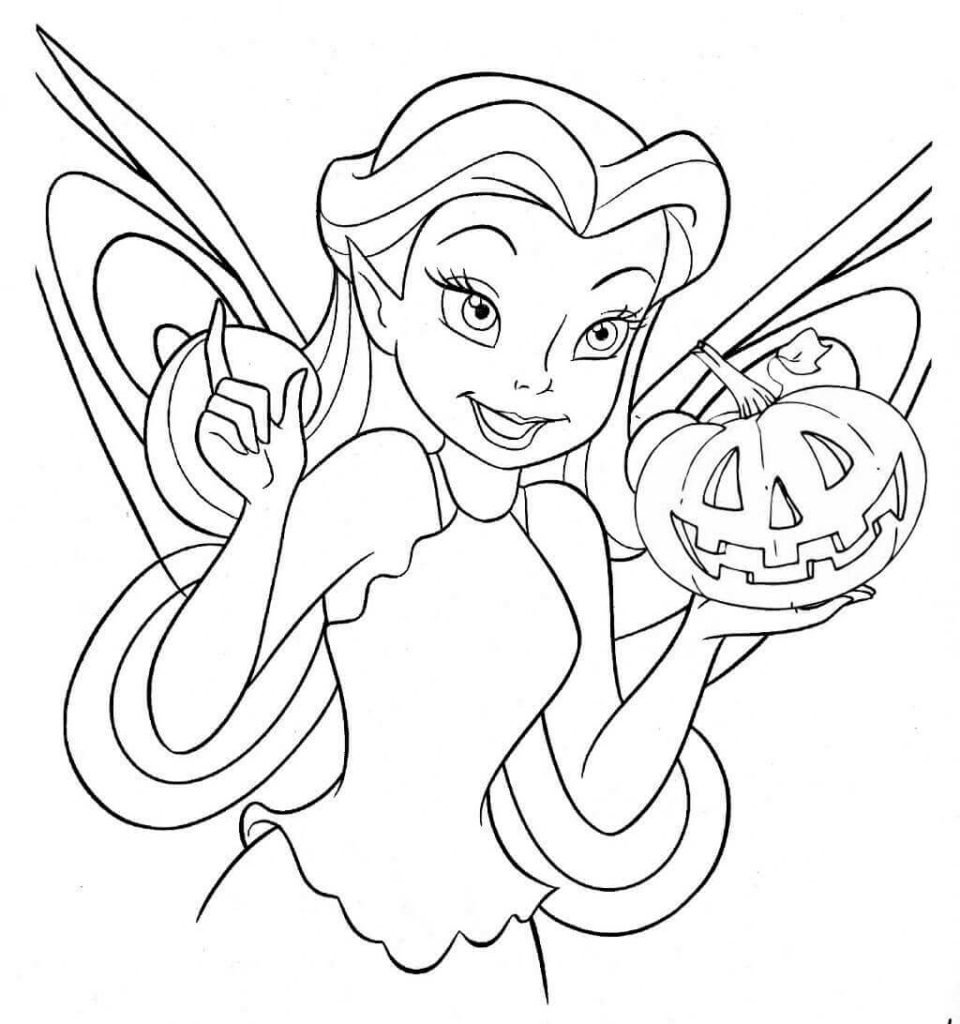 30 Free Printable Disney Halloween Coloring Pages